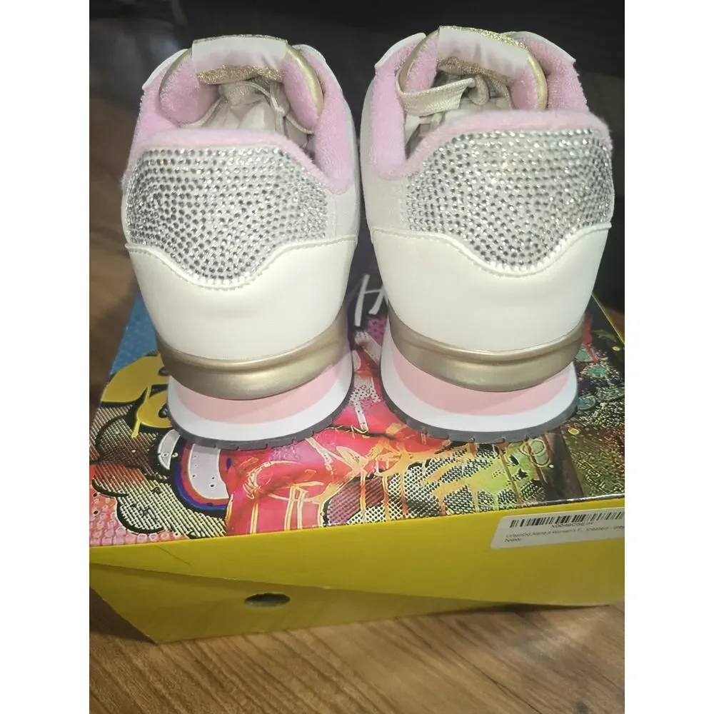 Amazon Womens Sneakers Size 8.5 Low Top Pink Gray Urban Og - Picture 3 of 6